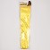Carnival accessory - gloves 55cm, yellow color