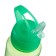 Sports water bottle, 650 ml, Baraolet, with a drinker, 24 x 7 cm, green