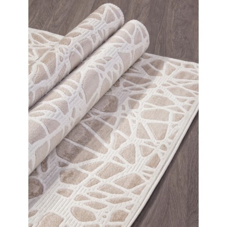 Rectangular carpet Merinos Miranda, size 200x400 cm, color Beige-2