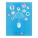 School folder on the rings "Portfolio of an elementary school student", 10 sheets-undergraduate, 24.5 x 32 cm.