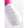 Lovense Nora vibrator with clitoral stimulant, silicone, pink color, 20 cm