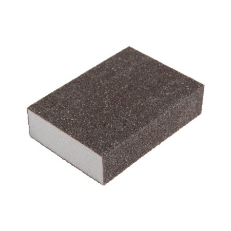 Sponge abrasive grinding tundra, solid, 100 x 70 x 25 mm, p40