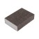 Sponge abrasive grinding tundra, solid, 100 x 70 x 25 mm, p40