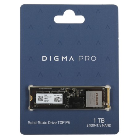 SSD Digma Pro PCIE 5.0 X4 1TB DGPST5001TP6T4 Top P6 M.2 2280-2