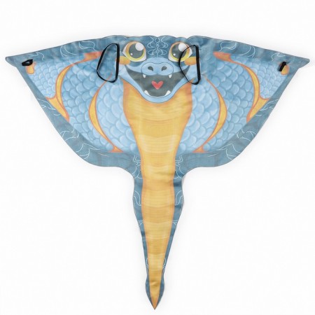 New Year! Carnival set "Cool snake", cape, mask, blue color-10