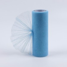Fatin with glitter, 15 cm, 11 ± 1 g/sq.m, 9 ± 0.5 m, blue color No. 07