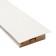 Hidden skirting board SK 60 mm white 2.4 m