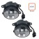 Farah LED AIRLINE, 45 W, D = 90 mm, set 2 pcs, white