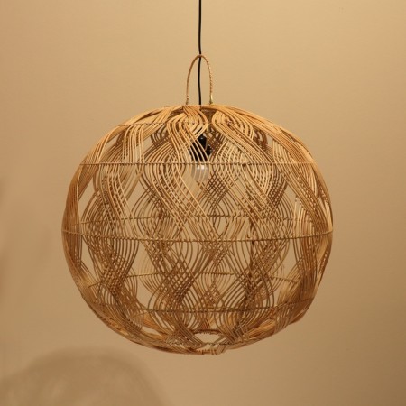 Ceiling Lamp from Rotan "Dawn", 1 × 120 W, E27, 60 × 60 × 54 cm-2
