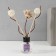 Sticks for the aromadiffusor "Lotus Flower" set 5 pcs + 2 rattan balls