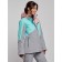 Ski jacket female winter, size 50, pink color