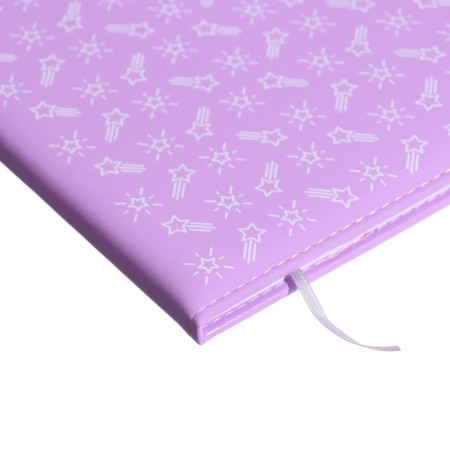 Universal diary for the 1-11 grade Unicorn Friends, solid cover, artificial leather, foam rubber, liesse, 80 g/m2-2