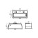 Hax Homsair Fleet 60, built -in, 520 m3/h, 3 speeds, 59.8 cm, silver