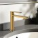 Vince Vogue VBF-1V1BG sink mixer, single-leaf, pour 133 mm, brass, gold