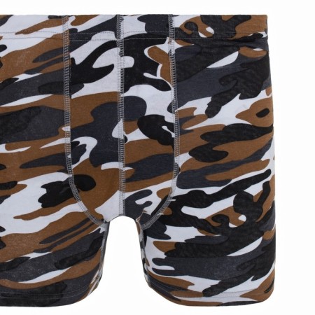 Panties men's boxers, brown color/camouflage, size 56-5