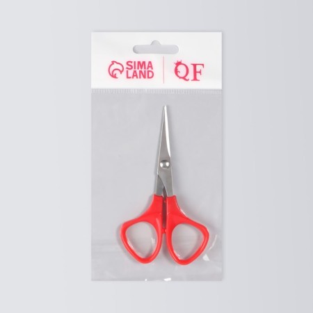 Scissors are manicure, straight, 10.5 cm, silver color/mix-4