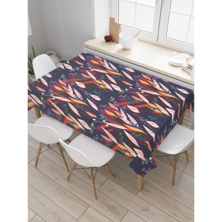 The tablecloth "Abstraction", rectangular, Saten, size 120x145 cm