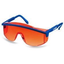 Glasses protective bison proton 110483, open type, increased lens, red