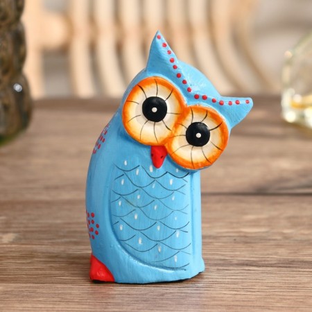 Souvenir tree "owls" (set 3 pcs: 10, 9 and 7 cm)-1