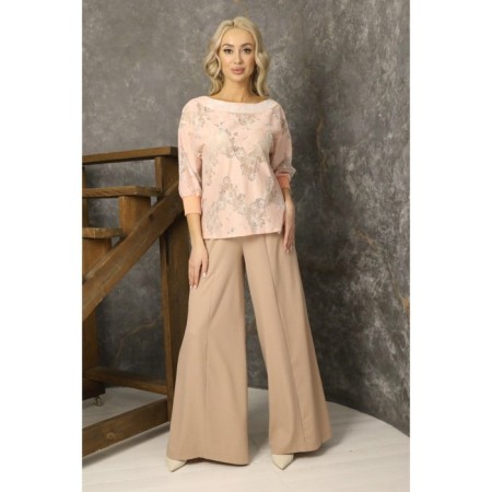 Female jumper, size 46, peach color-12
