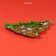 Soldier glass dish "Christmas tree. The holiday comes to us ", 24.5 × 24.7 × 2 cm