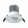 The built -in lamp Mantra Formentera, Led, 7W, 610lm, 3000k, 70 mm, Matte White Color