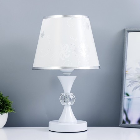 Highlight lamp with backlight "PION" 1x40W E27 220V white 21x21x35 cm Risalux