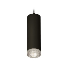 A set of suspended lamp with composite crystal Ambrella Light, Techno, XP7456001, GU5.3, color black sand