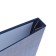 A4 course folder "Coursework", boumvinyl, scallops/cassation, (without paper) blue 10k01