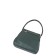 Bag Female claim. Kozh, lightning, green color