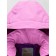 Ski costume for a girl, height 110 cm, purple color