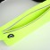 Lightning waist bag, reflective elements, green color