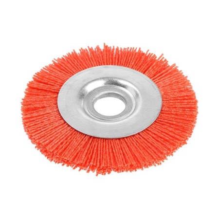 Nylon brush for ushm tundra, flat, landing 22 mm, 125 mm