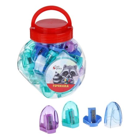 Container sharpener, transparent, mix