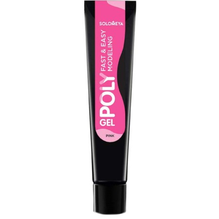 Paul-Gel Nail Gel Solomeya Fast & Easy Modeling PG03 Pink, 15 ml
