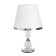 Board lamp "Latea" E27 40W Belo-chromium 25x24x41 cm