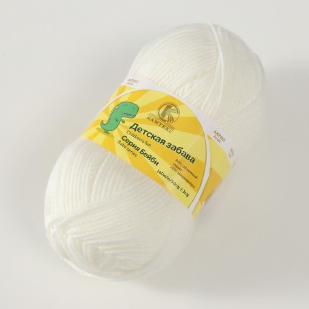 Yarn "Children's Fun" 20% microfiber, 80% acrylic 140m/50g (002 hotel)-1