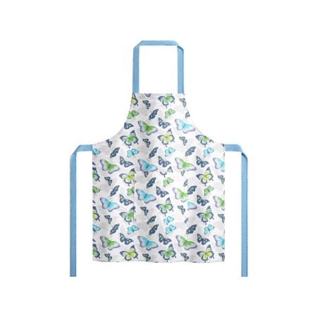 Apron Butterfly, size 60x80 cm, butterflies, multicolor-1