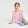 Blouse for Minaku girl: Cotton Collection color light lilac, height 98