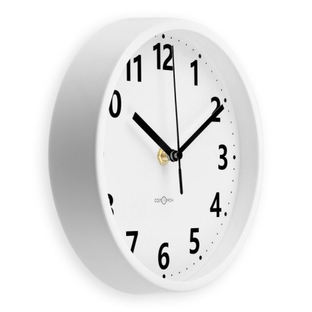 Watching clock, D-20 cm, interior, classic, silent, white-1
