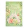 Postcard "On the Day of Wedding!" embossing, white pigeons, 12 x 18 cm
