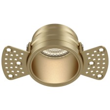 The built-in lamp Technical DL048-01MG, GU10, 1x50 W, 120x63x44 mm, matte gold