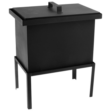 Camping smokehouse, 44x29.4x31 cm, steel-3