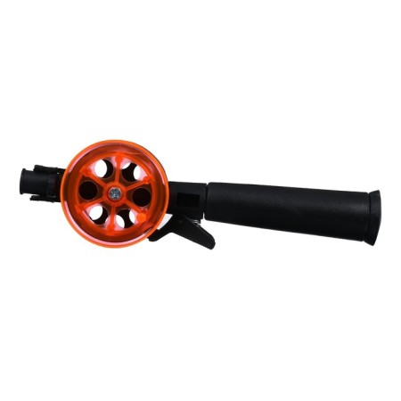 Winter fishing rod "techno" d = 55 mm, plastic handle, polycarbonate whip, mix-8