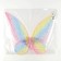 Carnival wings "butterfly", rainbow color