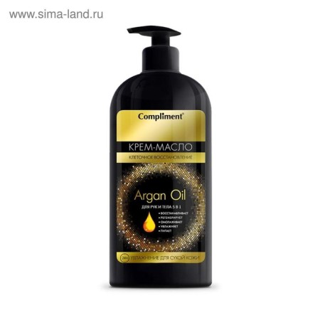 Cream-butter for hand and body Compliment Argan Oil 5 B1, 400 ml-3