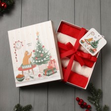 New Year. Set of terry towels Ethel 