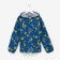 Windblock jacket for a boy, blue color, height 122-128 cm