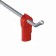 STOP Lock 4 × 2 × 1.5 cm sensor, D holes 4 mm, red color