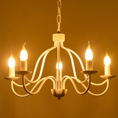 Jil chandelier 5xe14 40w is white 57x57x42-100 cm Bayerlux-3
